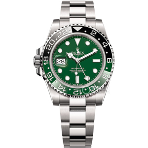 VS厂劳力士格林尼治雪碧圈左撇子绿面丹东3285机复刻表